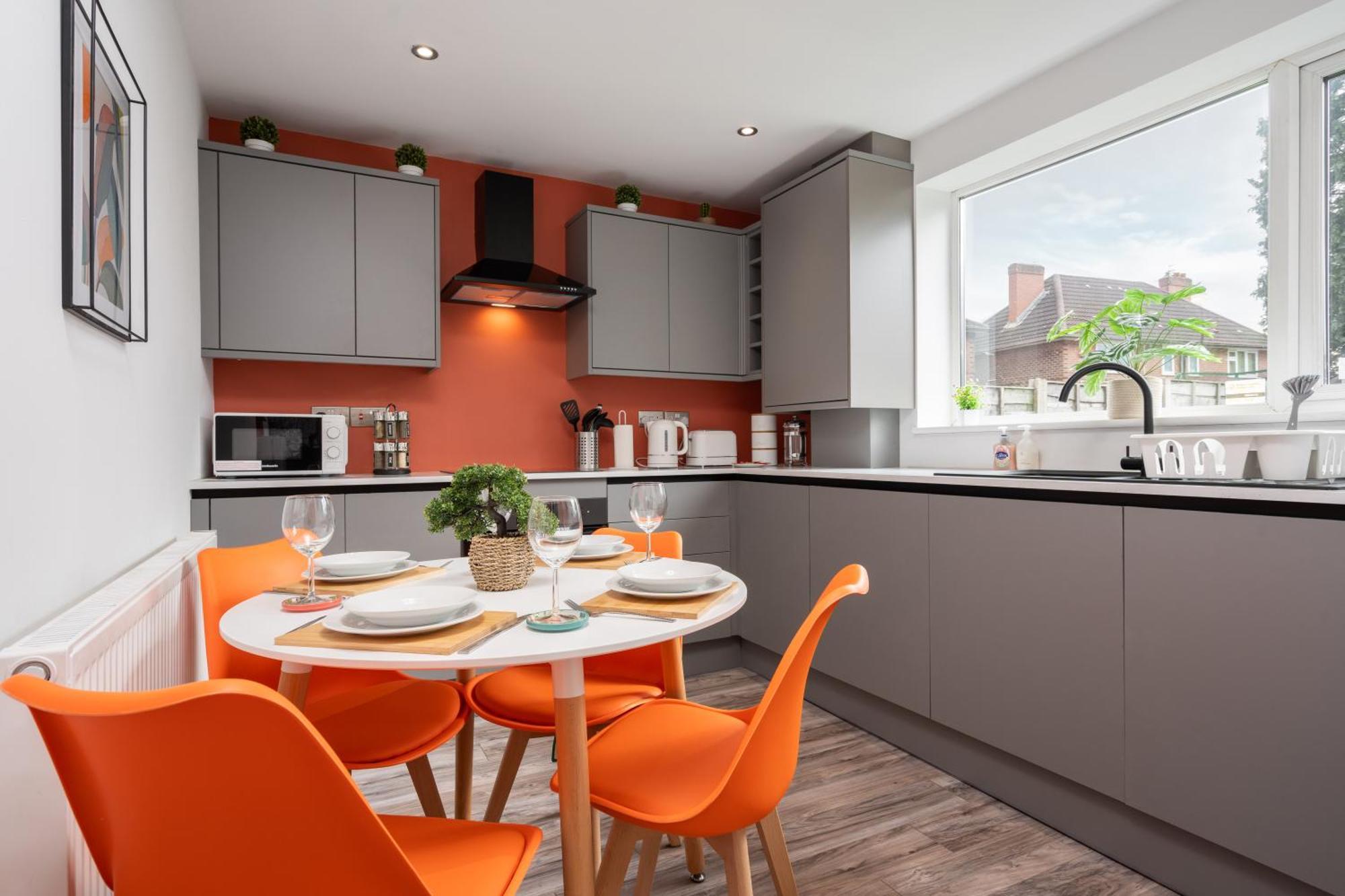 Vila Shawe House - 10 Minute Mcr Airport - Free Parking Wythenshawe Pokoj fotografie