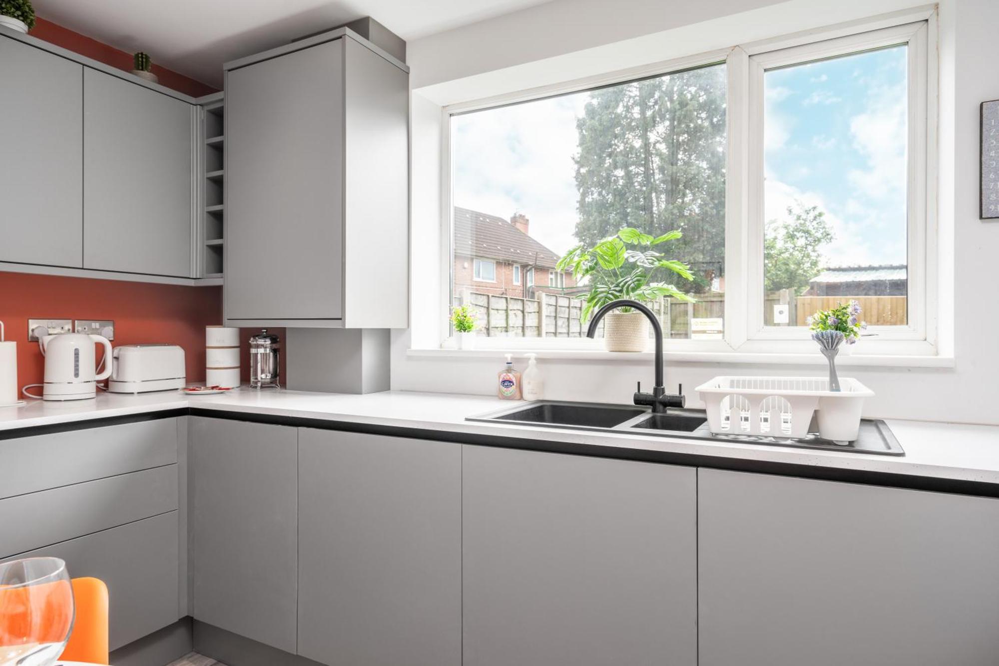 Vila Shawe House - 10 Minute Mcr Airport - Free Parking Wythenshawe Pokoj fotografie